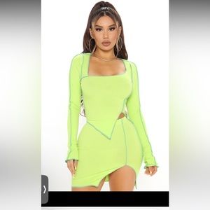 2 piece lime set